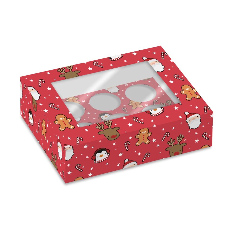 Simply Making cupcakedoos Festive Friends 6 2 stuks