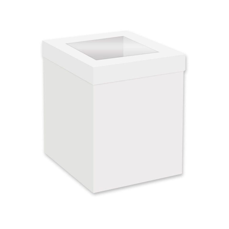 Simply Making Tall taartdoos Window White 30x30x30 cm 25 stuks