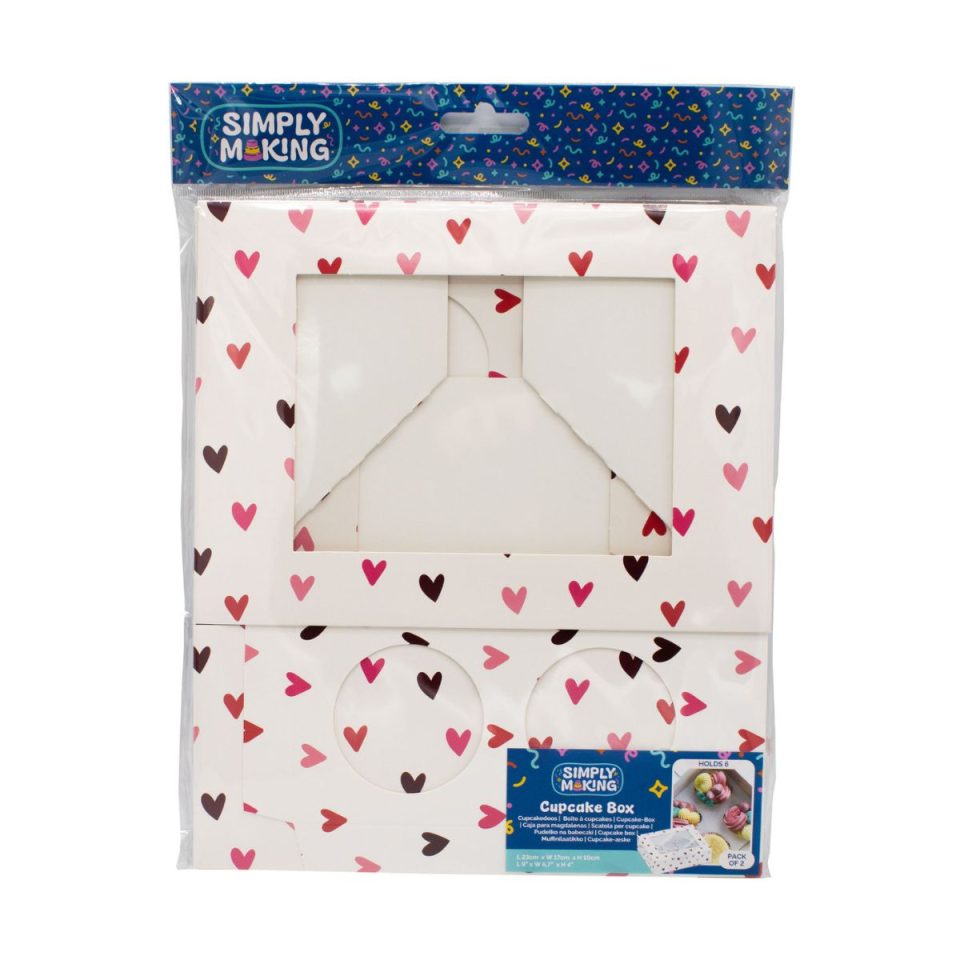Simply Making cupcakedoos Lovestruck Hearts 6 2 stuks