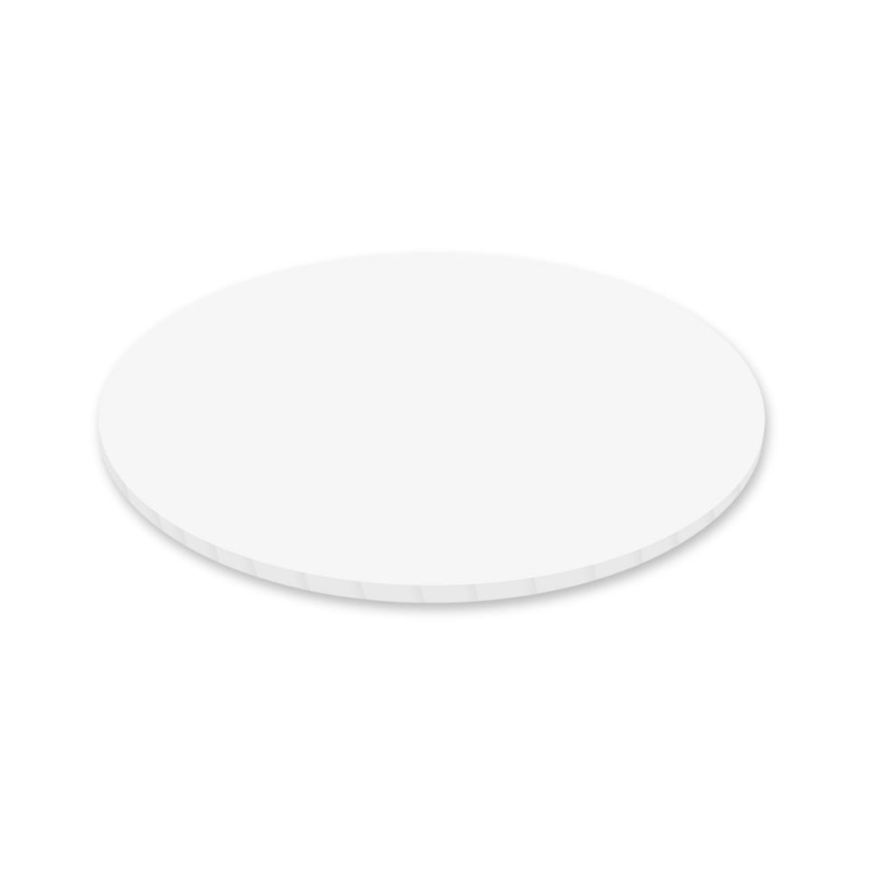 Simply Making Matt Masonite Board rond White 12 mm 40 cm