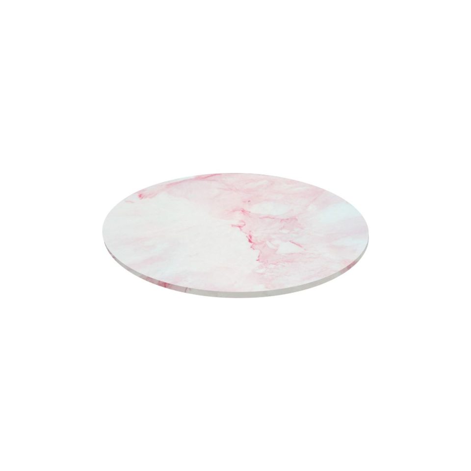 Simply Making Masonite Board rond Pink Marble 20 cm