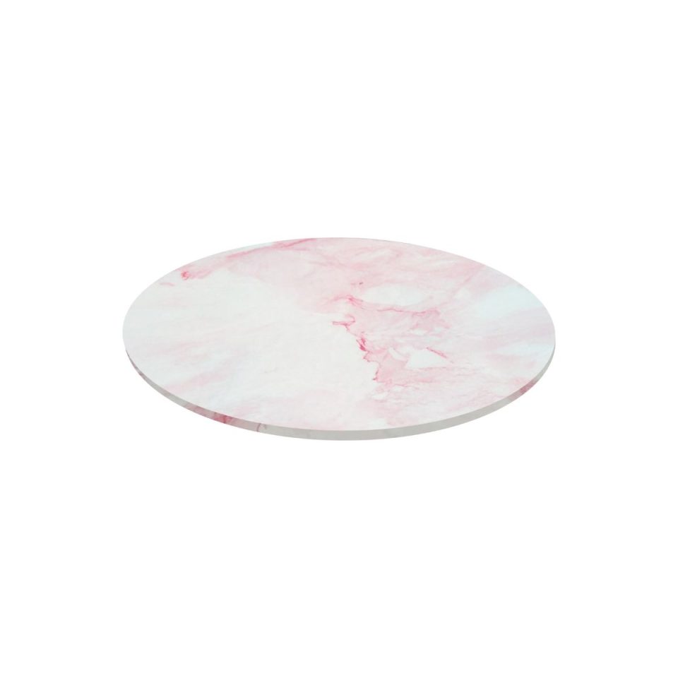 Simply Making Masonite Board rond Pink Marble 25 cm