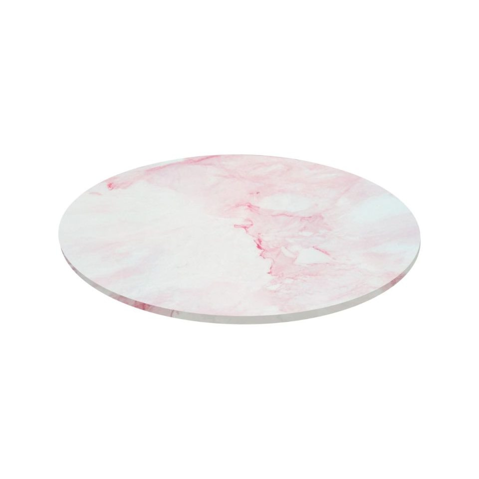 Simply Making Masonite Board rond Pink Marble 30 cm