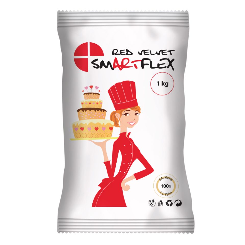 SmartFlex Fondant Red Velvet 1 kg