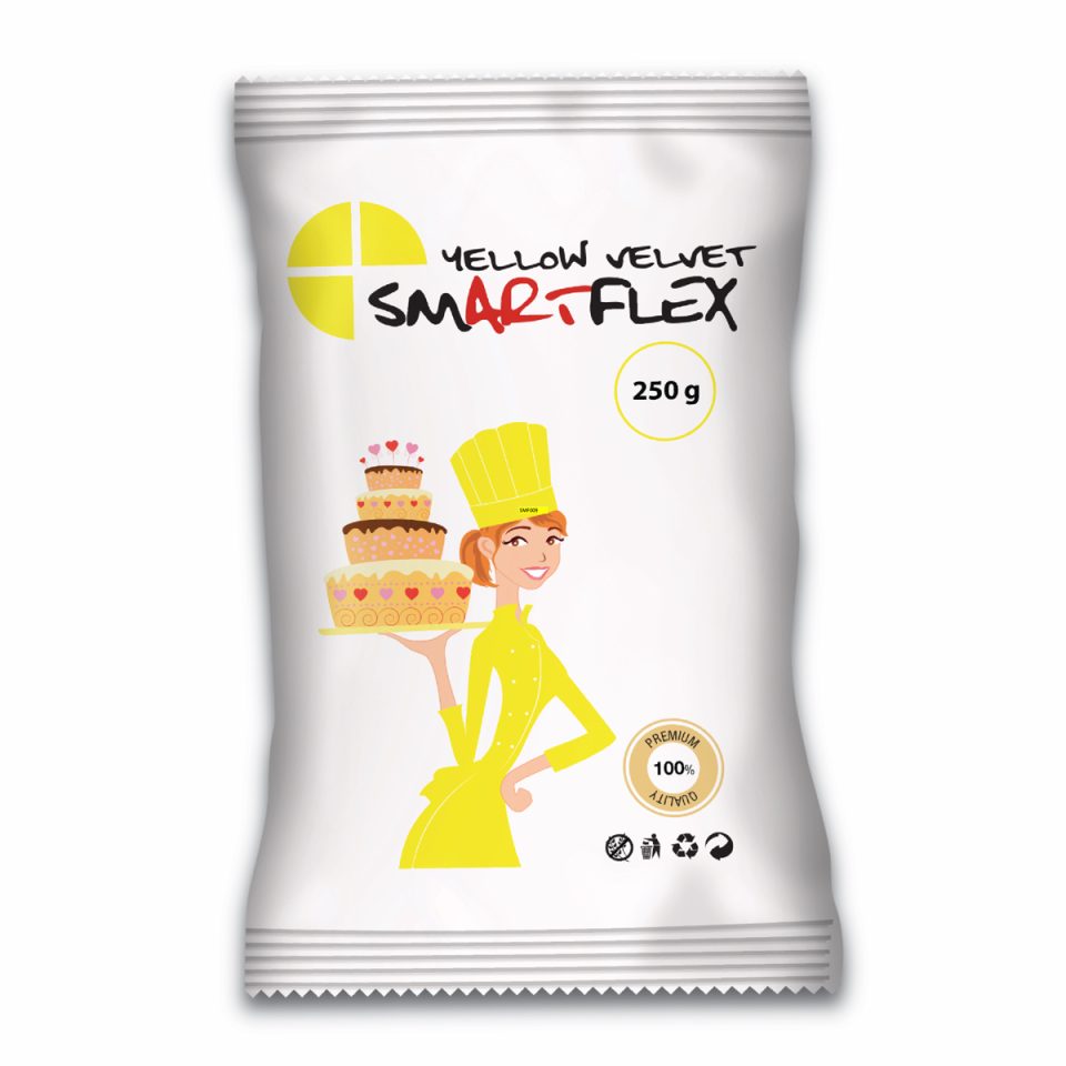 SmartFlex Fondant Yellow Velvet 250 g