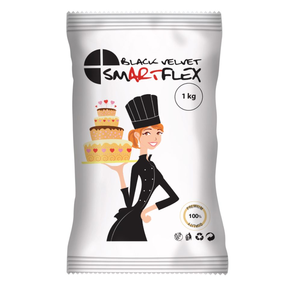 SmartFlex Fondant Black Velvet 1 kg