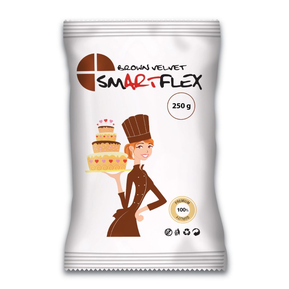 SmartFlex Fondant Brown Velvet 250 g