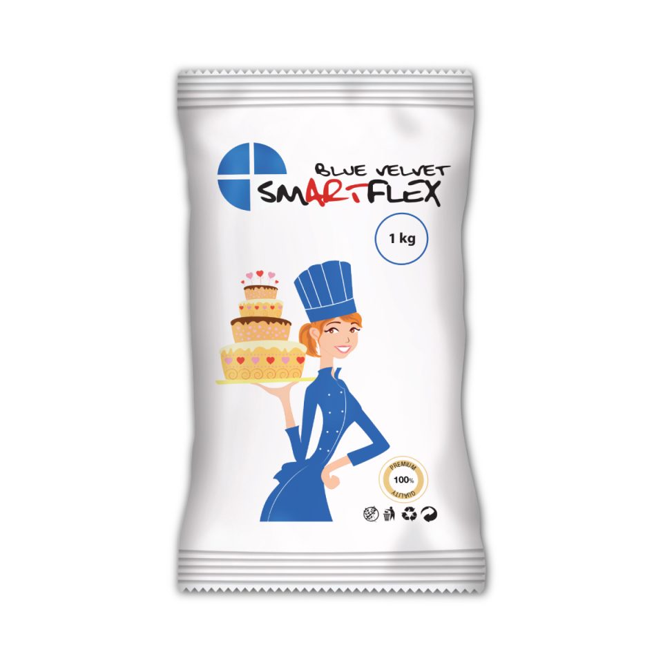 SmartFlex Fondant Blue Velvet 1 kg