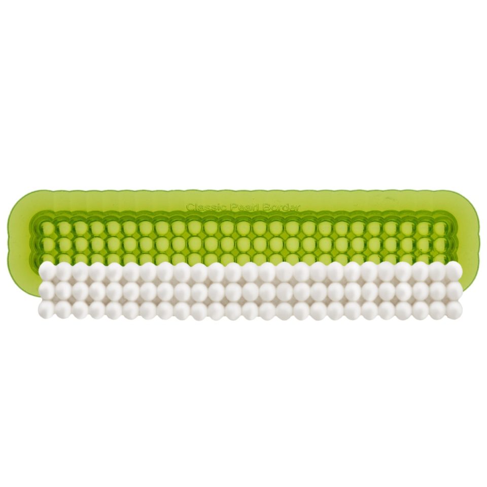 Marvelous Molds siliconen mal Classic Pearl Border mal