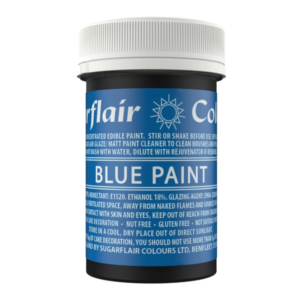 Sugarflair Edible Paint Blue 20 g