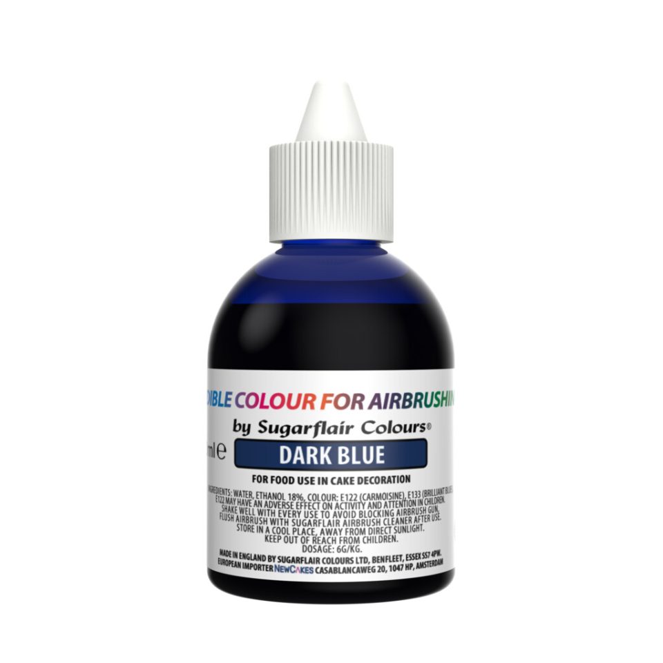Sugarflair Airbrush Colour Dark Blue 60 ml
