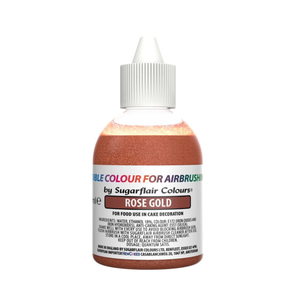 Sugarflair Airbrush Colour Rose Gold 60 ml
