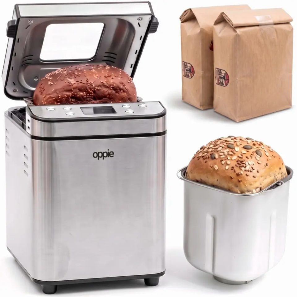 Oppie Broodbakmachine 700 W met 2 Broodmixen