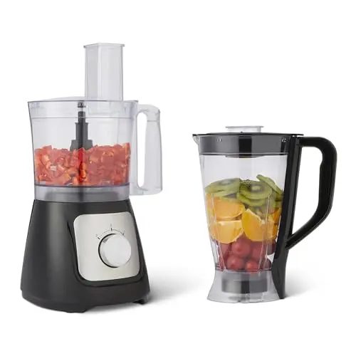 Amazon Basics Keukenmachine met 2 snelheden en garde