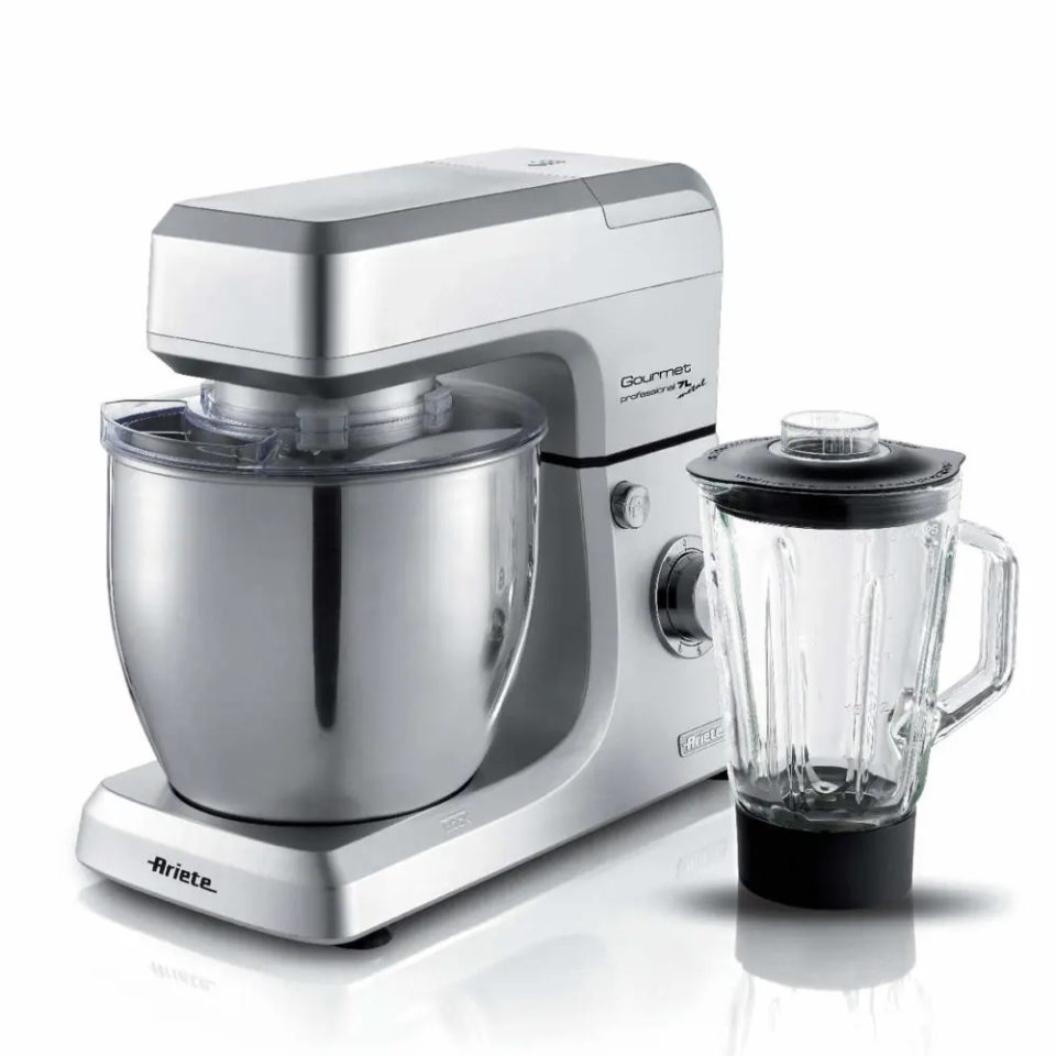 Ariete 1598/10 1200 W Roestvrijstaal Keukenmachine