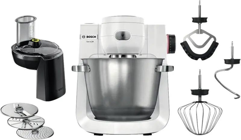 Bosch Serie 6 MUMS6EW13D keukenmachine 1600 W 5,5 l Zwart