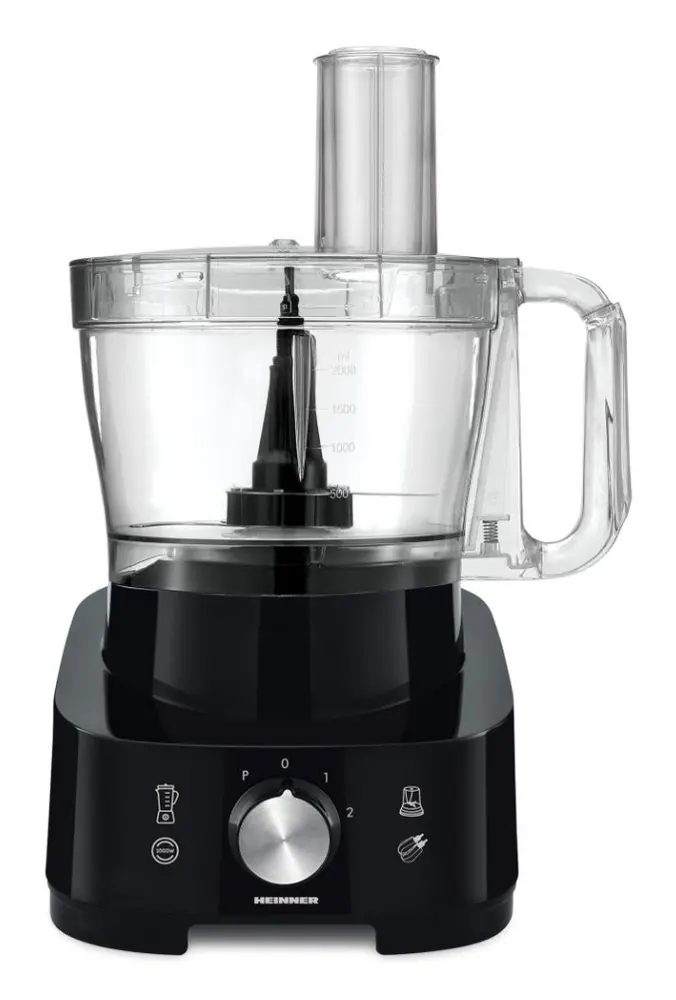 Heinner HFP-1000BK keukenmachine 1000 W 3,5 l Zwart