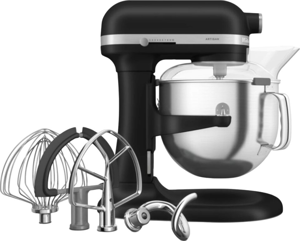 KitchenAid Artisan Bowl-Lift 5KSM70SHXEBM Matzwart