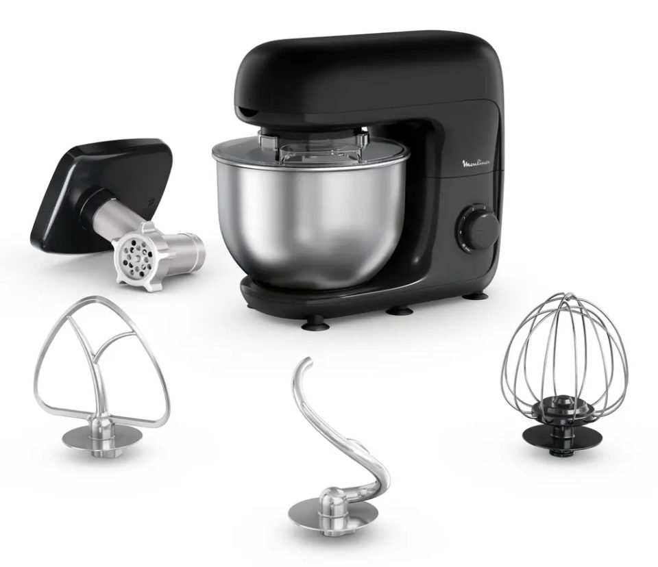 Moulinex Bake Essential QA161810 keukenmachine 800 W 4,8 l Zwart