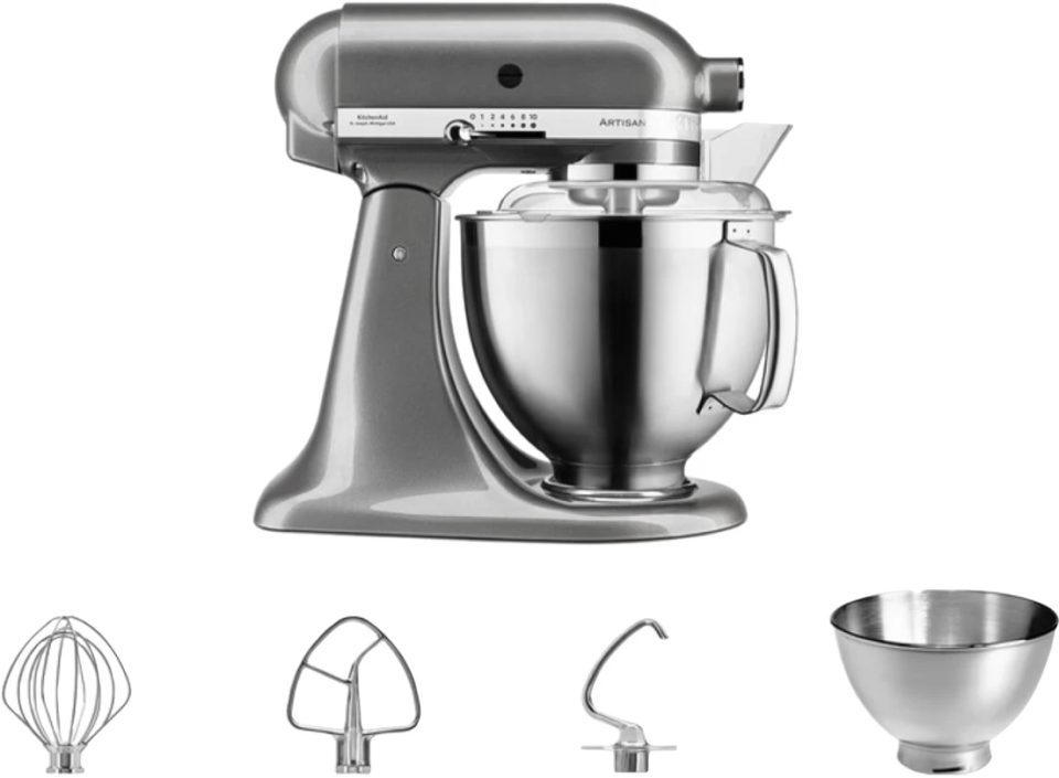 KitchenAid 5KSM185PSEMS Tingrijs