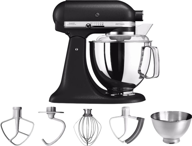 KitchenAid Artisan Mixer 5ksm175ps Vulkaanzwart