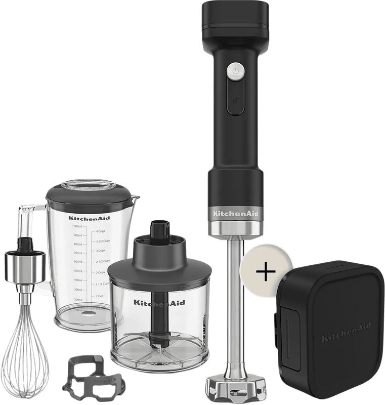 KitchenAid staafmixer Go Draadloze 5khbrv75bm