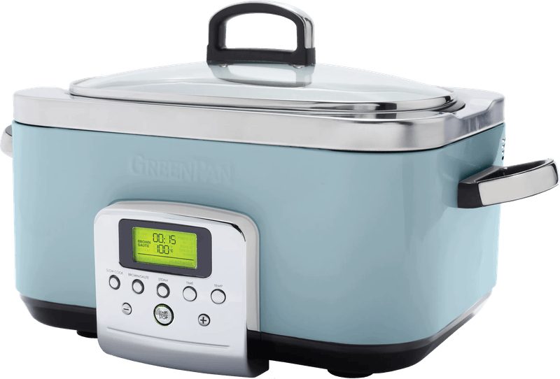 Greenpan Elite Slowcooker Blue Haze 6 l