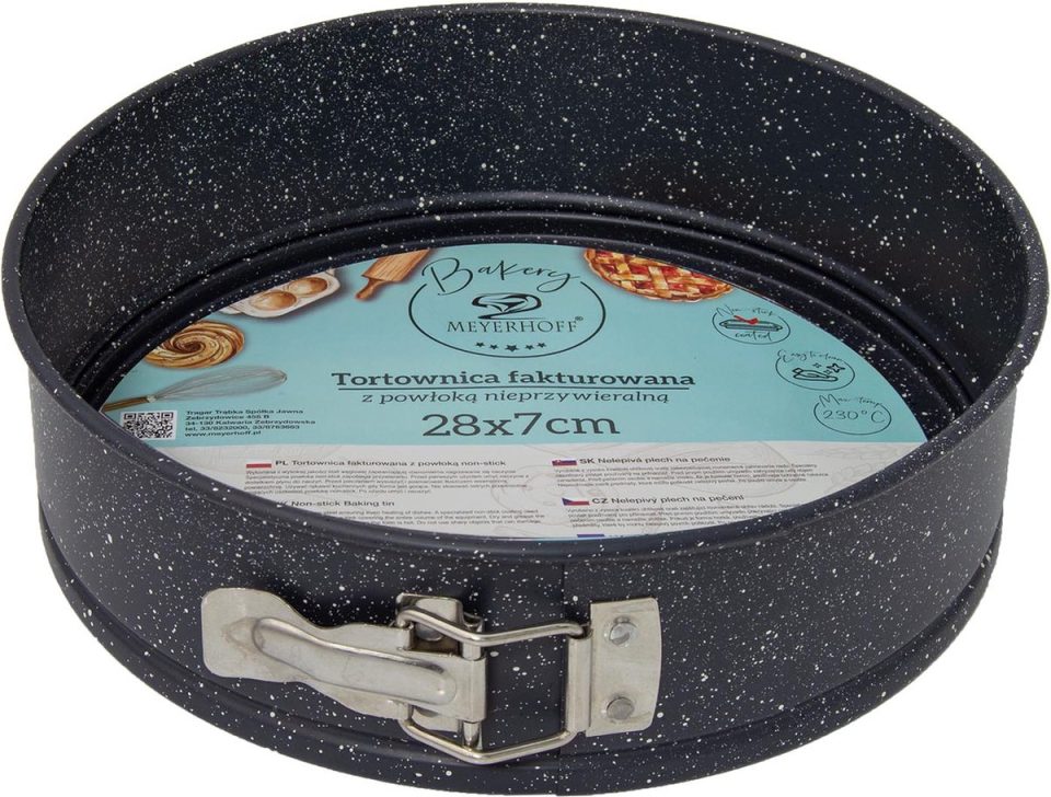 Meyerhoff springvorm Antraciet 28 cm