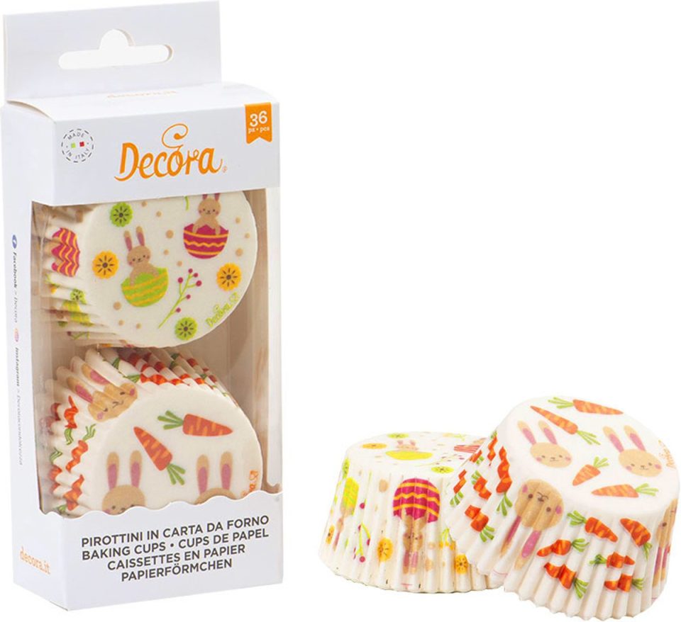 Decora 0339839 bakvormen Cupcake-/muffinkoppen (s) (36 stuks)