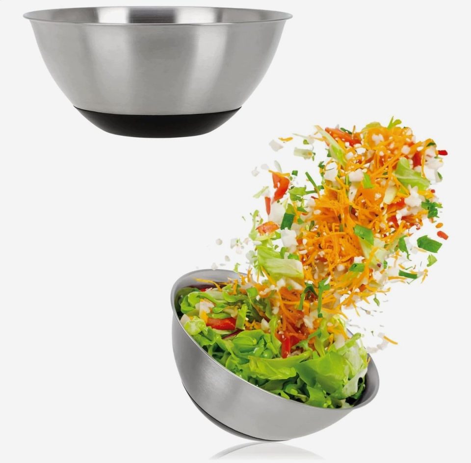 no-name RVS Mengkommen Set & Keuken Salade 750 ml 1300 ml (2 stuks)
