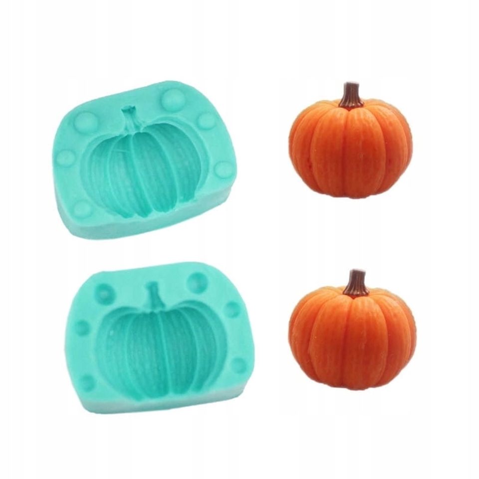 CL 3D Siliconen Pompoen Vorm voor Suikerdecoratie Halloween