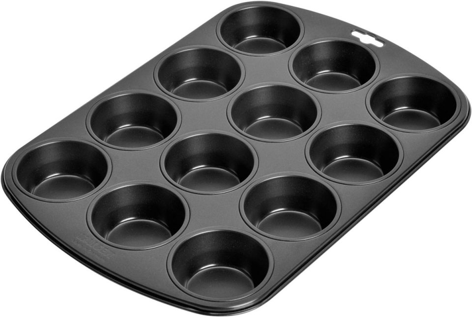 Famanu muffinvorm met hoogwaardige antiaanbaklaag