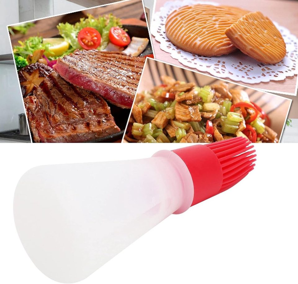 Waledano® Oliedispenser Olieopslag Voor Koken Rood 70 ml (1 stuks)