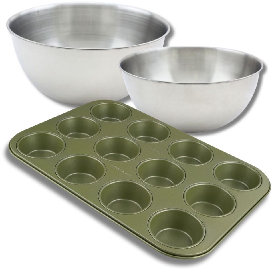 Zenker Bakkerset met bakvorm voor 12 muffins