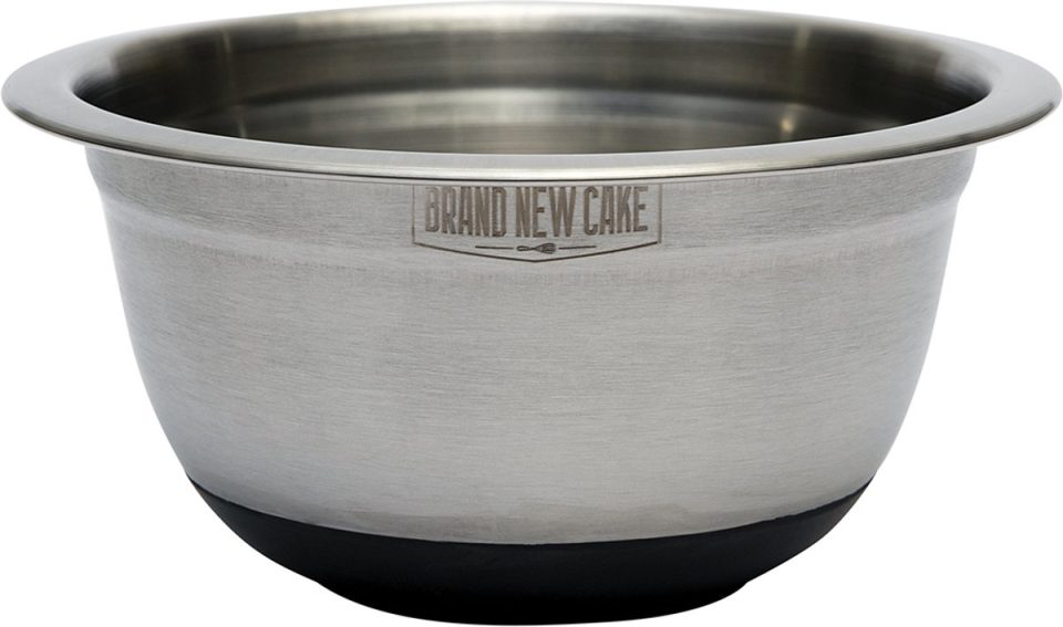 Brand New Cake beslagkom RVS Anti-Slip (Ø14cm) 0,7 l