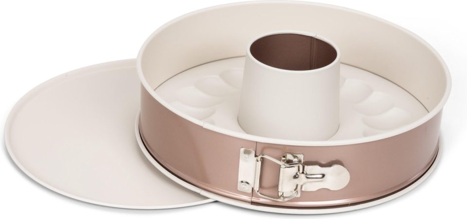 Patisse springvorm Met Tulbandinzet Staal Koper/beige 26 cm