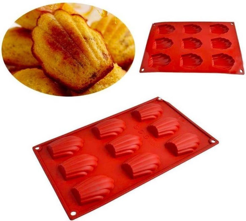 ProductGoods bakvorm Siliconen Madeleine (9 stuks)
