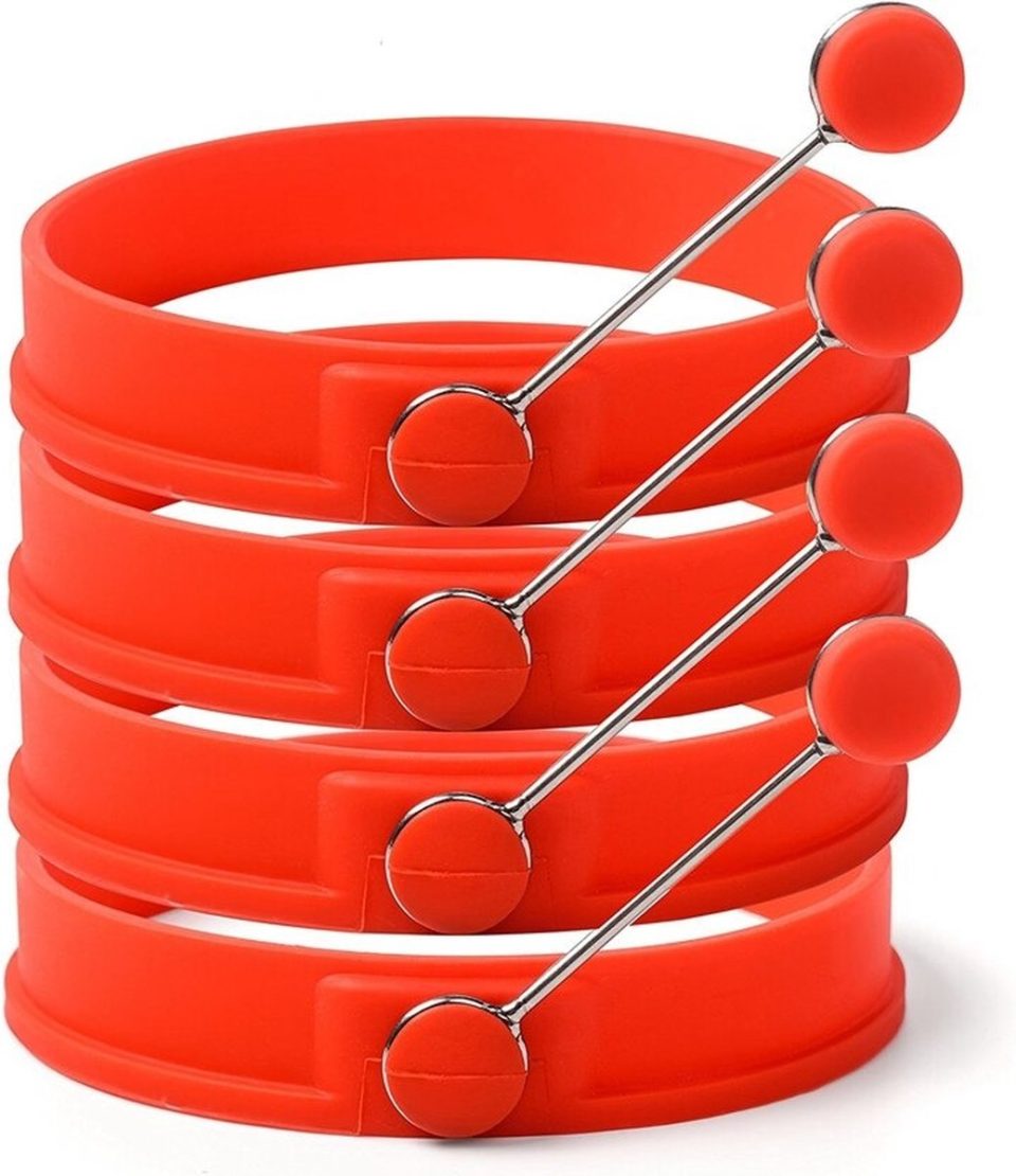 home online siliconen bakvorm Rood (2 stuks)