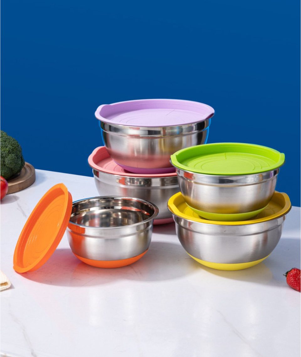 Livista RVS Mengkommen Set 5-delig