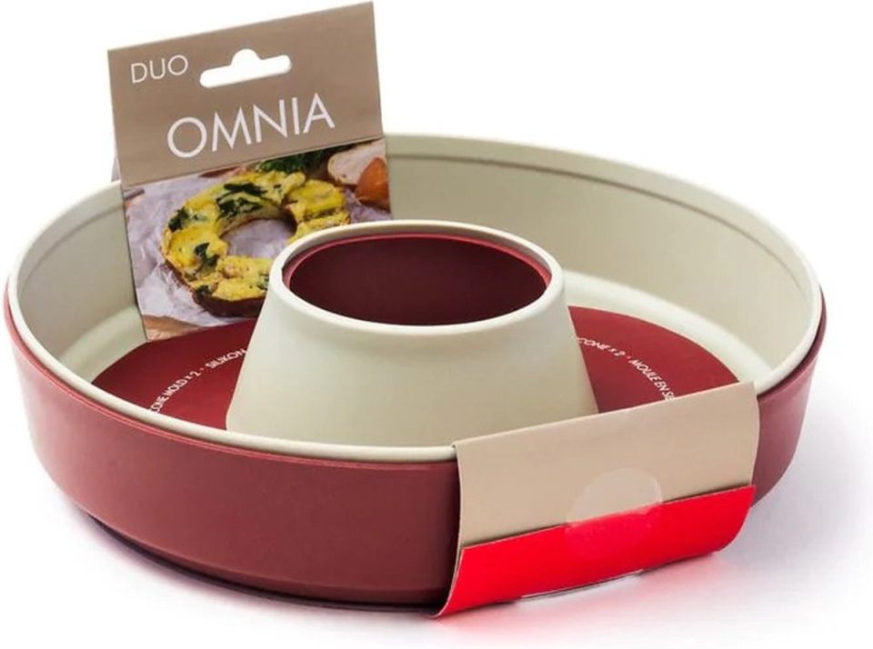 Omnia bakvorm Silicone Duo Pack voor Camping Oven