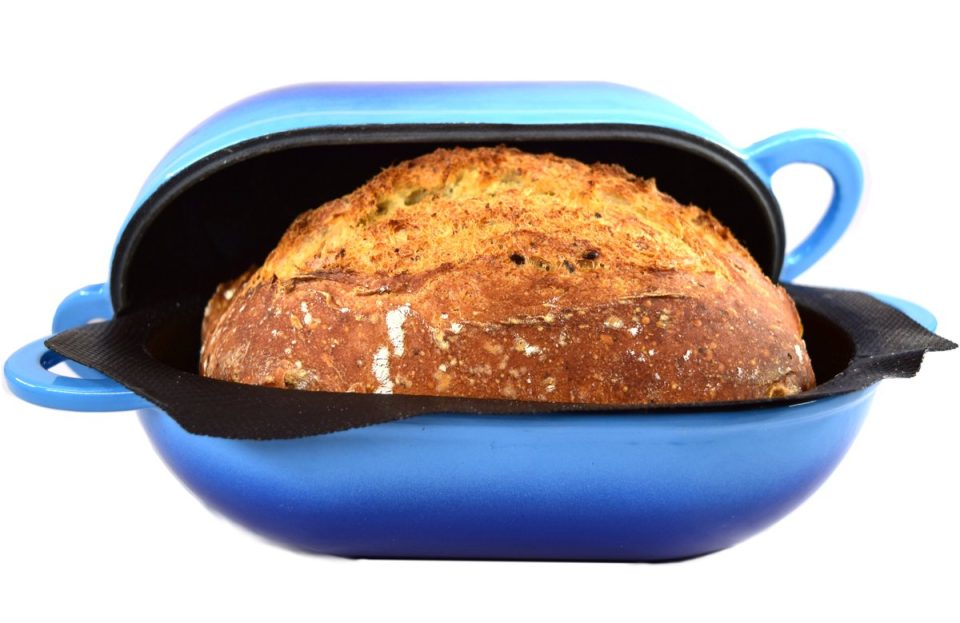 LoafNest: Makkelijkste ambachtelijke broodbakset ter wereld. Cast Iron