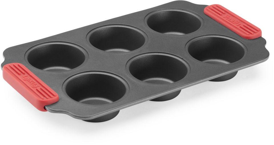 Lékué bakvorm 6 Muffins Grey