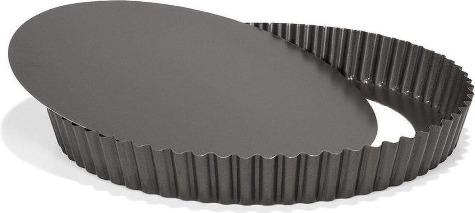 Patisse bakvorm Ronde taart/quiche zwart 20 cm