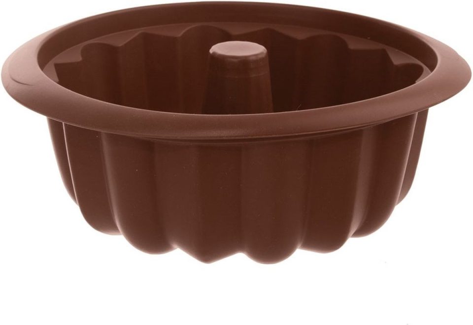 orion group tulbandvorm Silicone met Schoorsteen Bruin sillinie 26 cm