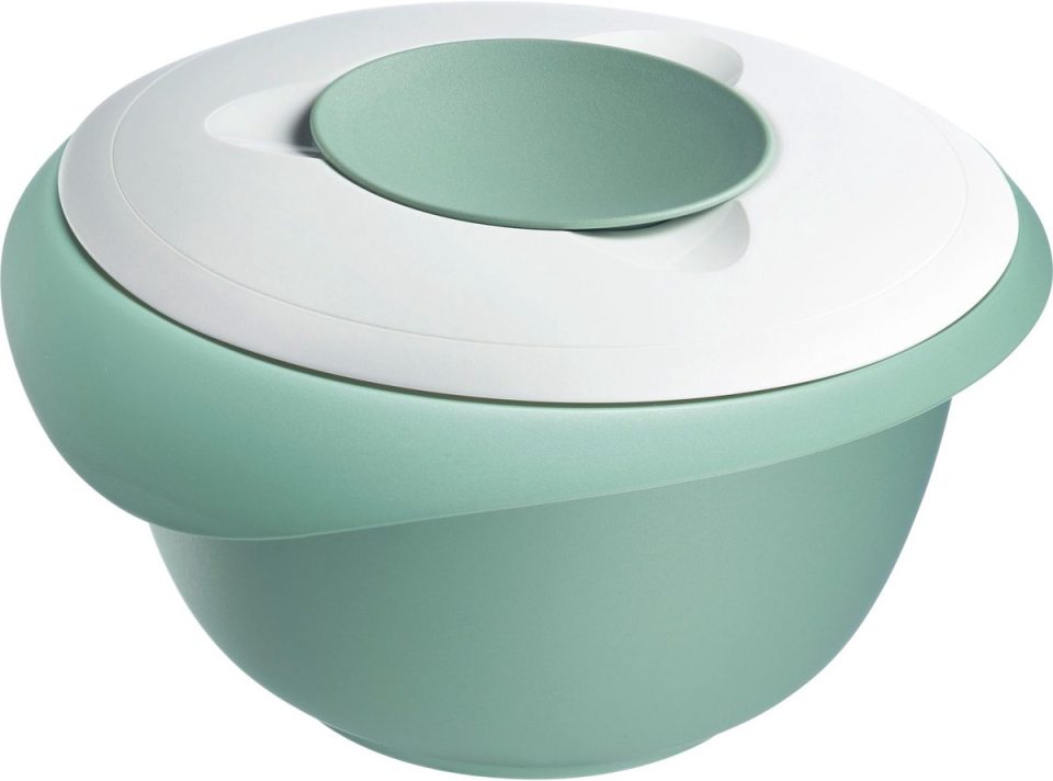 Westmark Mengkom met tweedelige deksel wit mint groen 3,5 l