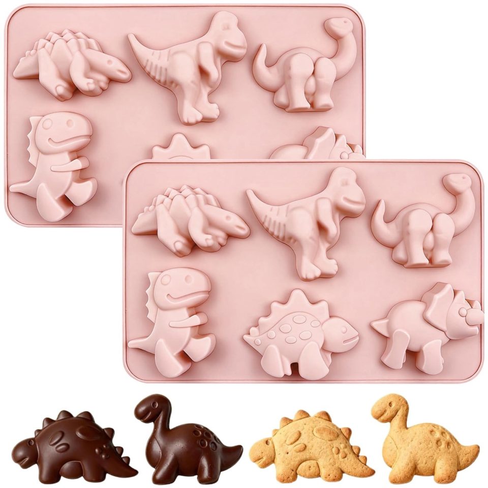 Famanu Siliconen dinosaurus vormen voor chocolade snoep en desserts