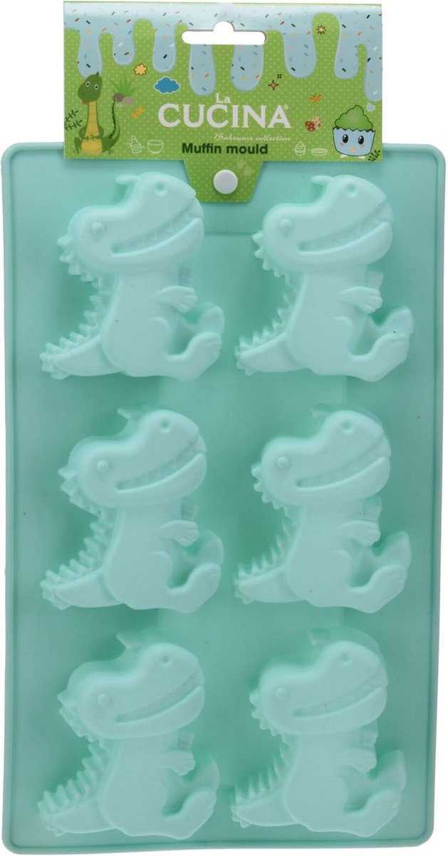 Koopman muffinvorm Dinosaurus Siliconen