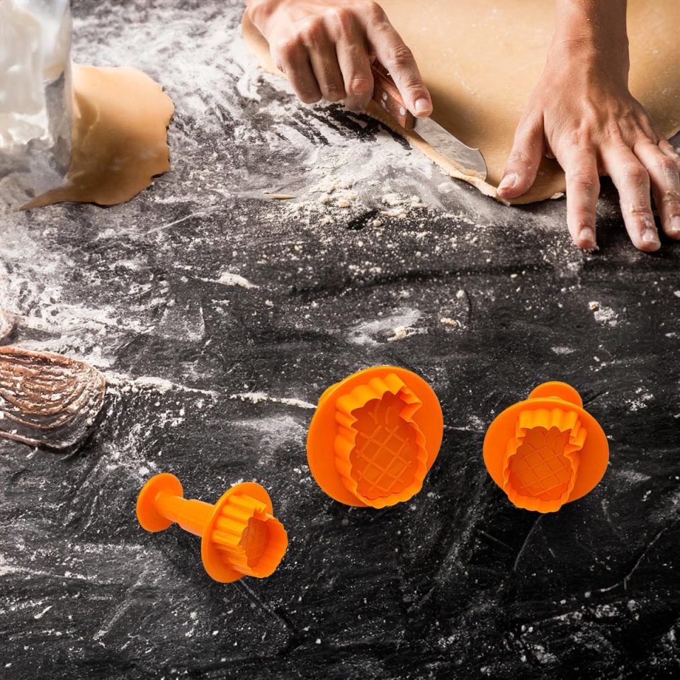 Leddy Living Set van 3 fruitkoekjesvormpjes