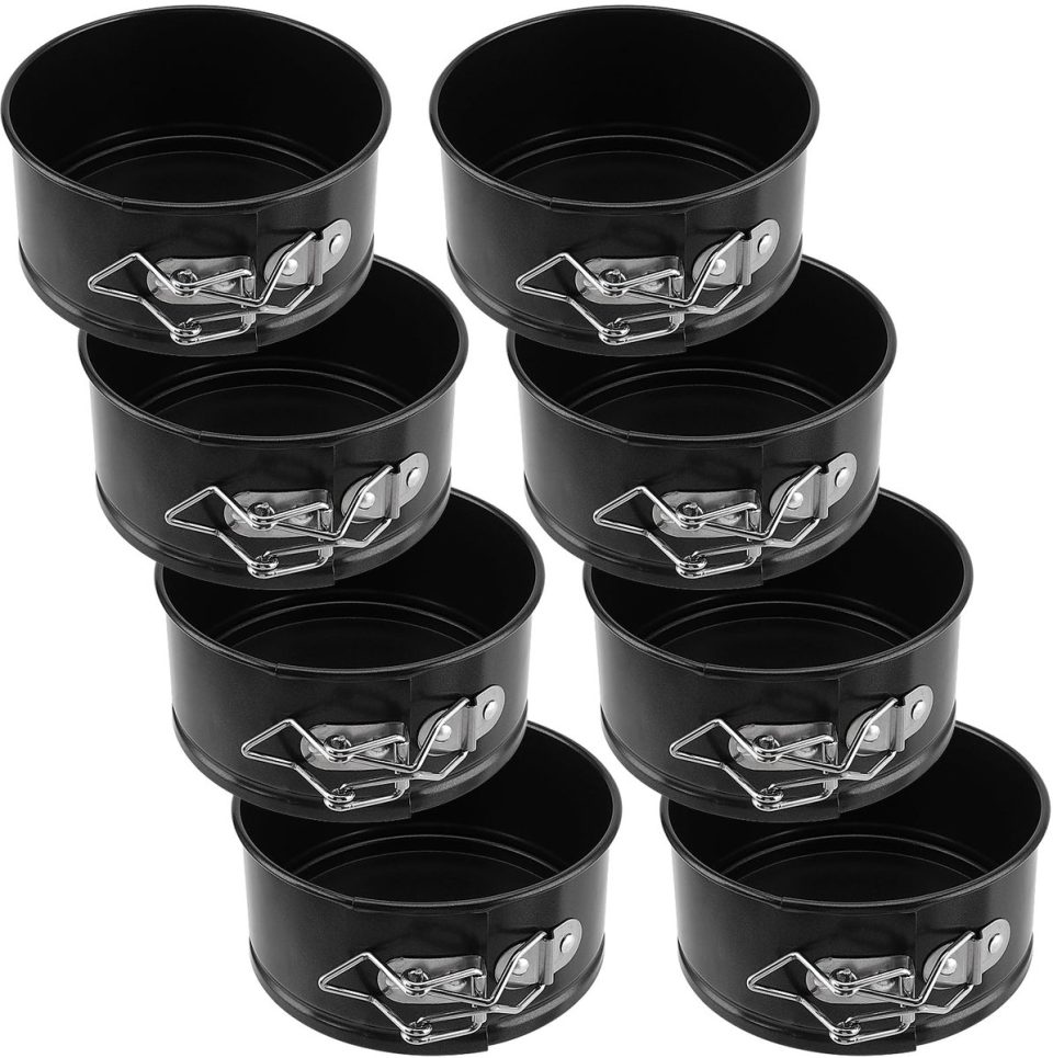 Famanu Set van 8 kleine springvormen 11 cm