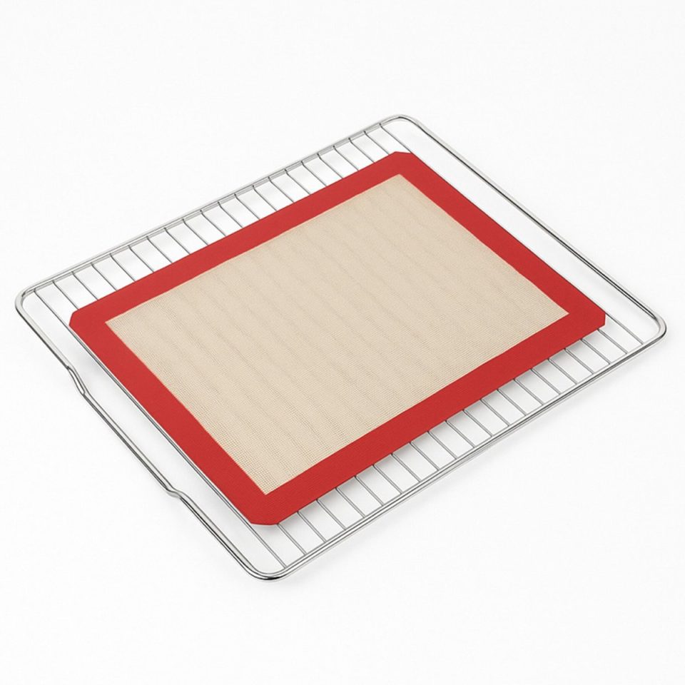 HEM bakmat Siliconen 40x30 Rode